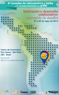 6as Jornadas de Latinoamérica y Caribe de gvSIG