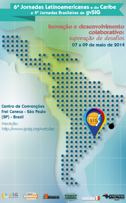 6as Jornadas Jornadas da América Latina e do Caribe gvSIG