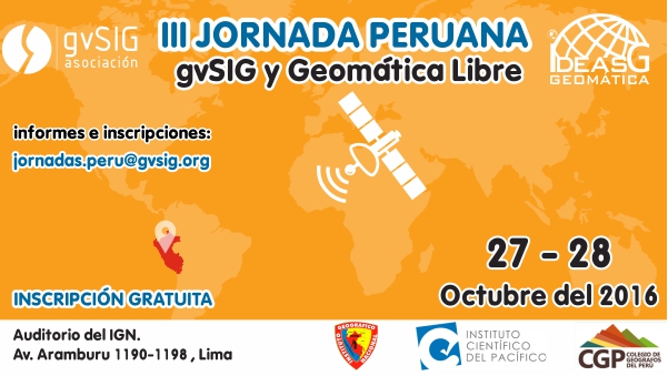 3as Jornadas gvSIG Perú